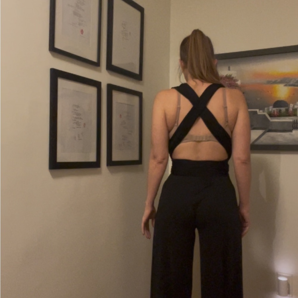 Black Convertible Palazzo Jumpsuit